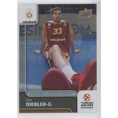 Коллекционная карточка 2016-17 Euroleague #47  JON DIEBLER (Galatasaray Odeabank Istanbul)