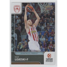 Коллекционная карточка 2016-17 Euroleague #48 MATT LOJESKI (Olympiacos Piraeus)