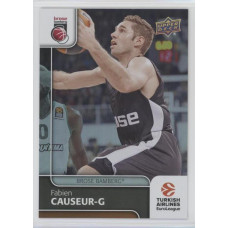 Коллекционная карточка 2016-17 Euroleague #60 FABIEN CAUSEUR (Brose Bamberg)