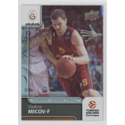 Коллекционная карточка 2016-17 Euroleague #66 VLADIMIR MICOV (Galatasaray Odeabank Istanbul)
