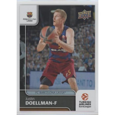 Коллекционная карточка 2016-17 Euroleague #70 JUSTIN DOELLMAN (FC Barcelona Lassa)