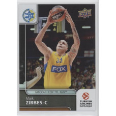 Коллекционная карточка 2016-17 Euroleague #92 MAIK ZIRBES (Maccabi Fox Tel Aviv)