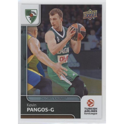 Коллекционная карточка 2016-17 Euroleague #99 KEVIN PANGOS (Zalgiris Kaunas)