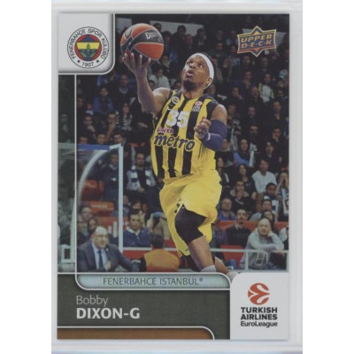 Коллекционная карточка 2016-17 Euroleague #25 BOBBY DIXON (Fenerbahce Istanbul)