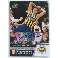 Коллекционная карточка 2015-16 Euroleague Autograph BOGDAN BOGDANOVIC (Fenerbahce Istanbul)