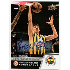 Коллекционная карточка 2015-16 Euroleague Autograph EMIR PRELDZIC (Fenerbahce Istanbul)
