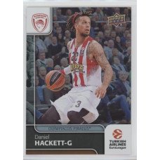 Коллекционная карточка 2016-17 Euroleague #34 DANIEL HACKETT (Olympiacos Piraeus)