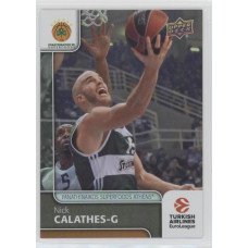 Коллекционная карточка 2016-17 Euroleague #22 NICK CALATHES (Panathinaikos Athens)