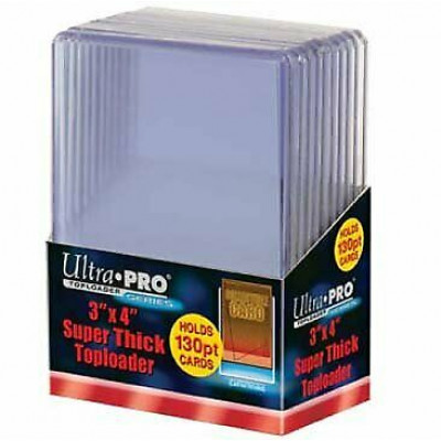 Топлодеры для толстых карточек (10 шт.) Ultra-Pro Super Thick Toploader (130 pt)