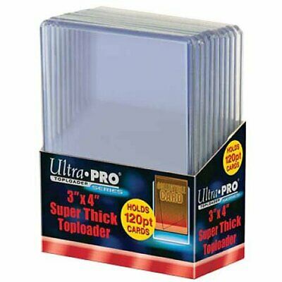 Топлодеры для толстых карточек (10 шт.) Ultra-Pro Super Thick Toploader (120 pt)