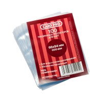 Протекторы для карточек Card Pro (100 штук) 66х94 мм