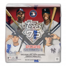 Бокс карточек Topps Series 1 Baseball 2026 Mega Box (14 пакетиков)