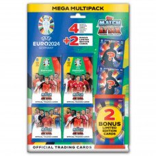 Комплект карточек Евро 2024 Topps Match Attax Mega Multipack 