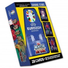 Бокс карточек Евро 2024 Topps Match Attax Booster Tin №2 "SHINING STARS"