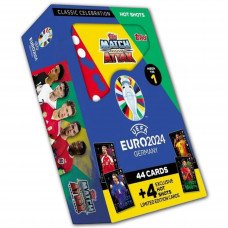 Бокс карточек Евро 2024 Topps Match Attax Mega Tin №1 "HOT SHOTS"