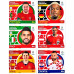 Бокс карточек Евро 2024 Topps Sticker Collection Mini Tin 