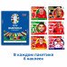 Стартовый набор Альбом и 24 наклейки + 10 пакетиков Topps Евро 2024 Sticker Collection