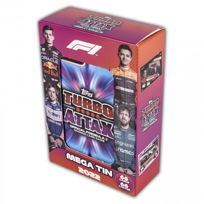 Бокс карточек Формула 1 2022 Topps Turbo Attax Mega Tin #1