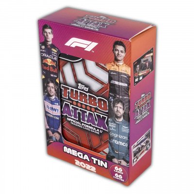 Бокс карточек Формула 1 2022 Topps Turbo Attax Mega Tin #2 