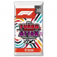 1 пакетик карточек Формула 1 (Formula 1) Topps Turbo Attax 2024 