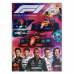 Стартовый набор 2021 Topps Formula 1 - Формула 1 (Альбом + 36 наклеек + постер + 2 редких наклейки).
