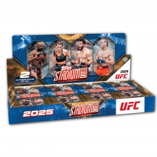 Бокс карточек Topps Stadium Club UFC Hobby Box 2025 (16 пакетиков)
