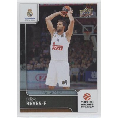 Коллекционная карточка 2016-17 Euroleague #10 FELIPE REYES (Real Madrid)