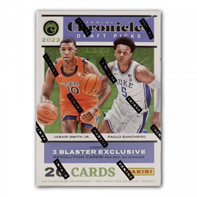 Бокс карточек Panini NBA Chronicles Draft Picks Blaster Box 2022 (5 пакетиков) Бокс карточек Panini NBA Chronicles Draft Picks Blaster Box 2022 (5 пакетиков)