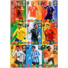 2010 FIFA World Cup Adrenalyn XL сет из 326 карточек.