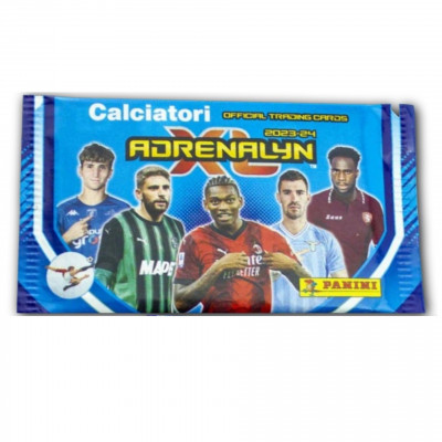 1 пакетик (6 карточек) Panini Adrenalyn XL Calciatori 2023/24