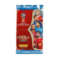 1 пакетик (6 карточек) по коллекции Adrenalyn XL FIFA World Cup 2018. Panini.