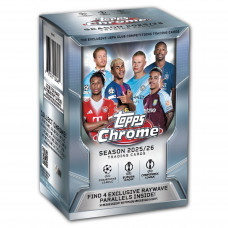 Бокс карточек Topps Chrome Club Competitions 2025-26 (7 пакетиков)