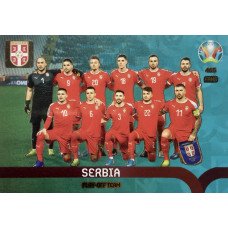 СЕРБИЯ Panini Adrenalyn XL Euro 2020 Play-Off Team