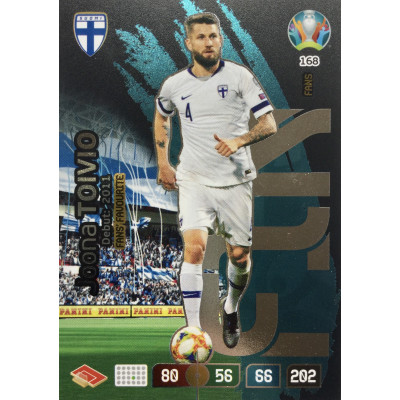 ЙООНА ТОЙВИО (Финляндия) Panini Adrenalyn XL Euro 2020 Fans Favourite