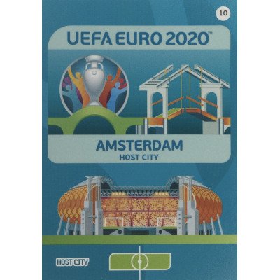 АМСТЕРДАМ Panini Adrenalyn XL Euro 2020 Host City