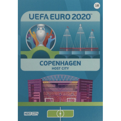 КОПЕНГАГЕН Panini Adrenalyn XL Euro 2020 Host City