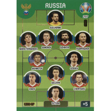 РОССИЯ Panini Adrenalyn XL Euro 2020 Line-Up