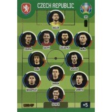 ЧЕХИЯ Panini Adrenalyn XL Euro 2020 Line-Up