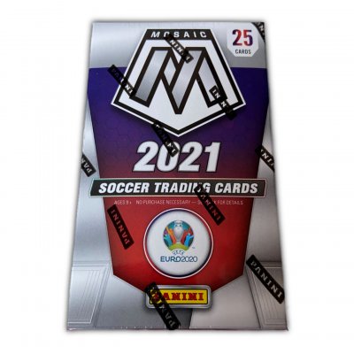 Блок карточек Panini Mosaic Euro 2020 / Набор 25 футбольных карт по Евро 2021 года