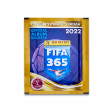 1 пакетик с наклейками (5 шт. в каждом) 2022 Panini FIFA 365