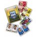 10 пакетиков с наклейками (5 шт. в каждом) 2021 Panini FIFA 365