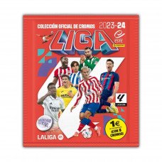 1 пакетик (8 наклеек) Panini Испанская Ла Лига 2023/24