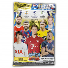 Стартовый набор карточек Topps Лига Чемпионов 2021-22 (альбом + 30 карточек) Стартовый набор карточек Topps Лига Чемпионов 2021-22 (альбом + 30 карточек)