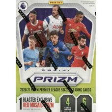 1 блок (6 пакетиков) по коллекции PANINI Английская Премьер Лига 2020-2021. Prizm. BLASTER BOX
