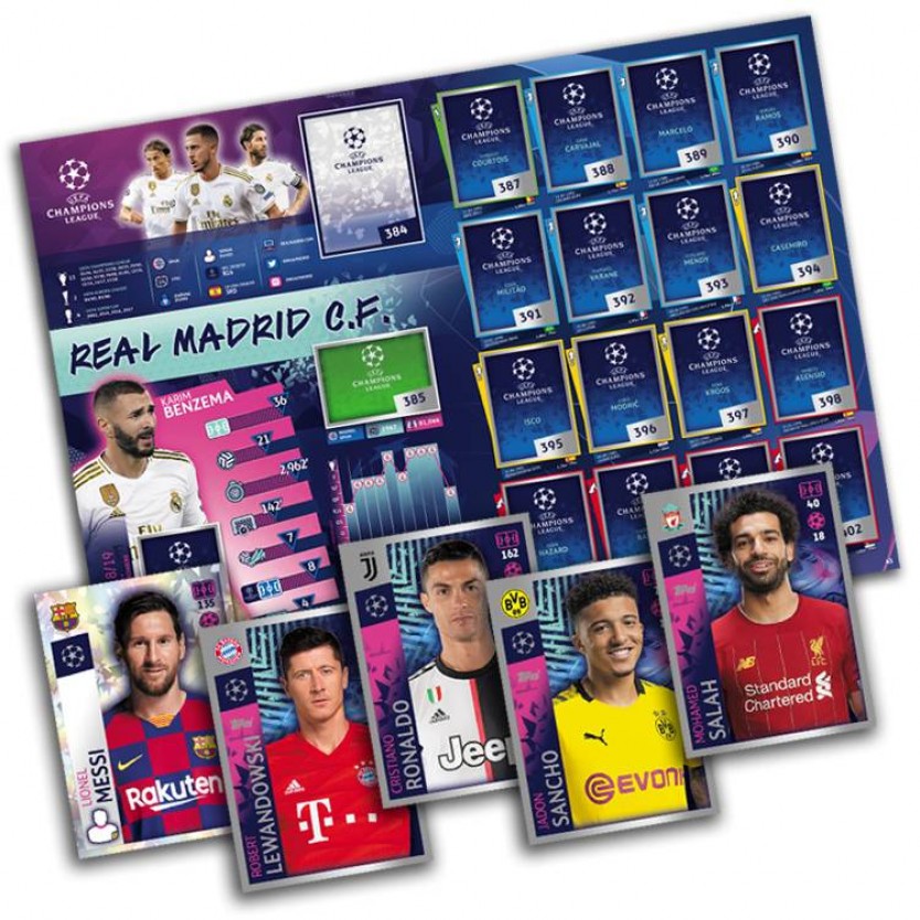 Sticker 546 Topps Champions League 18//19 Trikots