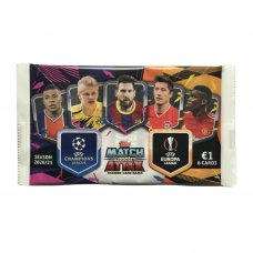 1 пакетик (6 карточек) по коллекции 2020-21 Topps Match Attax UEFA Champions League