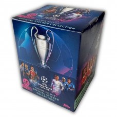 Блок наклеек Topps Лига Чемпионов УЕФА 2021/22 (UEFA Champions League) 50 пакетиков по 10 наклеек.