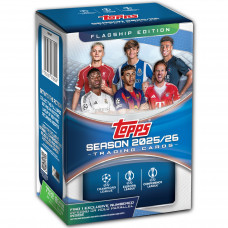 Бокс карточек Topps UEFA Club Competitions Soccer Blaster Box 2025-26 (7 пакетиков) Бокс карточек Topps UEFA Club Competitions Soccer Blaster Box 2025-26 (7 пакетиков)
