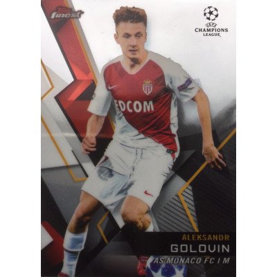 АЛЕКСАНДР ГОЛОВИН (Монако) 2018-19 Topps Finest UEFA Champions League 