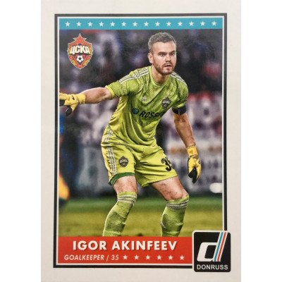 ИГОРЬ АКИНФЕЕВ (ЦСКА) 2015 Panini Donruss 